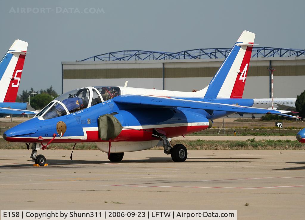 E158, Dassault-Dornier Alpha Jet E C/N E158, Waiting his demo flight On Navy Open Day 2006