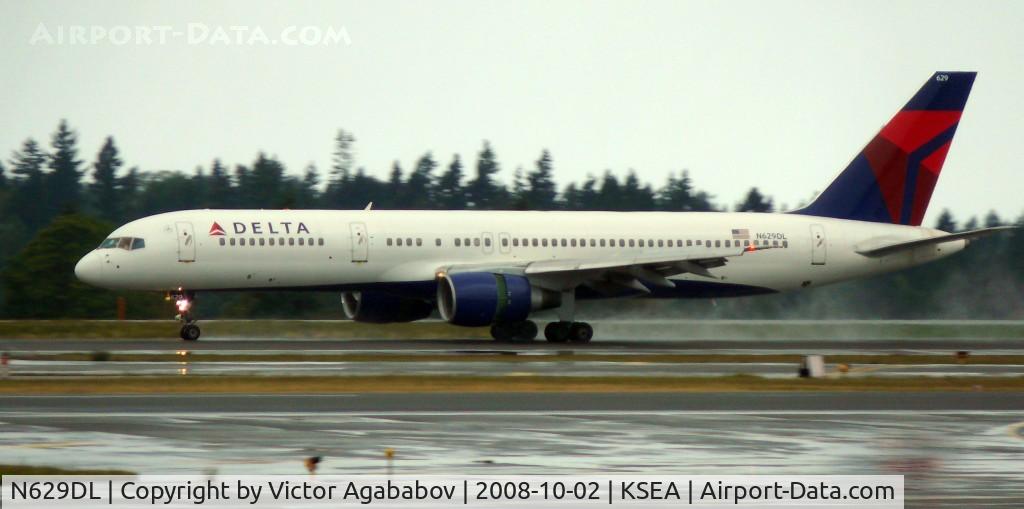 N629DL, 1987 Boeing 757-232 C/N 22919, At Seattle Tacoma