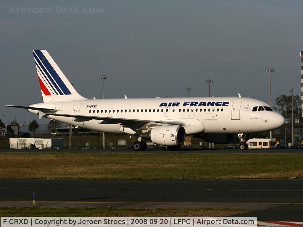 F-GRXD, 2002 Airbus A319-111 C/N 1699, .