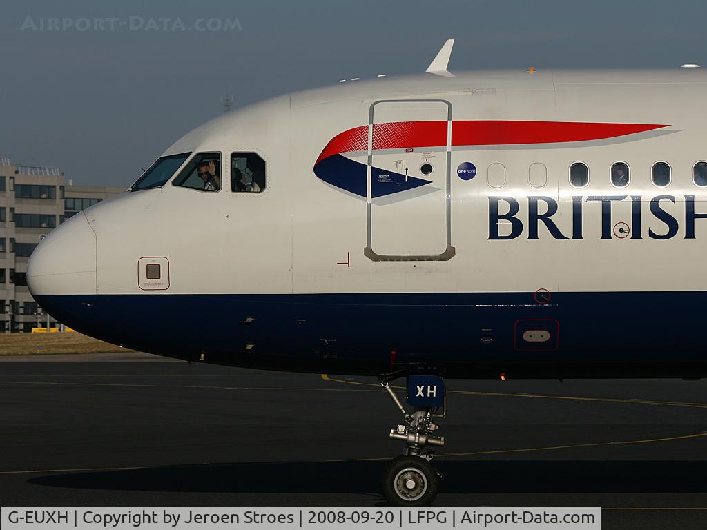 G-EUXH, 2004 Airbus A321-231 C/N 2363, Friendly crew of BA at CDG
