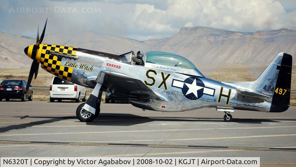 N6320T, 1962 North American P-51D Mustang C/N 122-41037, At Grand Junction Airshow