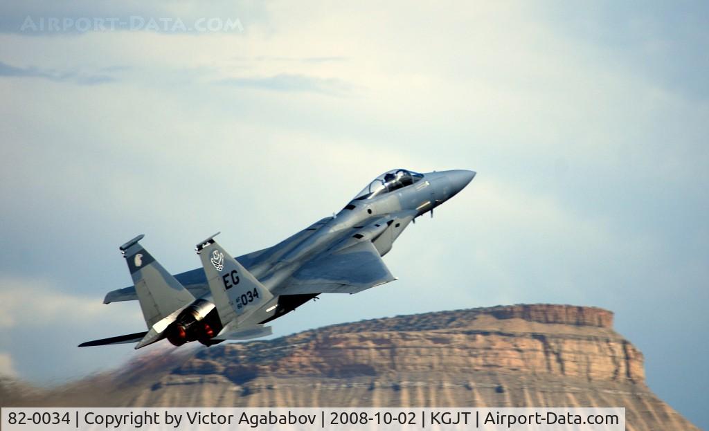 82-0034, 1982 McDonnell Douglas F-15C Eagle C/N 0850/C265, At Grand Junction Airshow