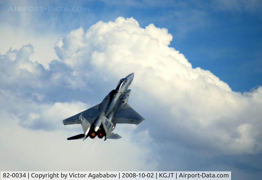82-0034, 1982 McDonnell Douglas F-15C Eagle C/N 0850/C265, At Grand Junction Airshow
