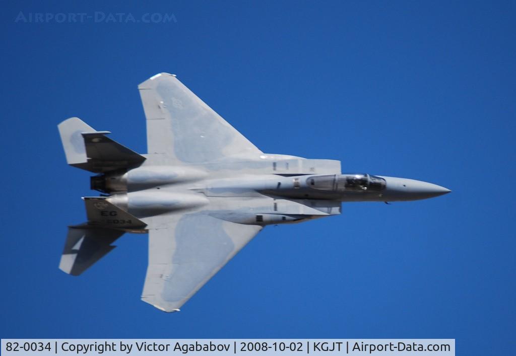 82-0034, 1982 McDonnell Douglas F-15C Eagle C/N 0850/C265, At Grand Junction Airshow