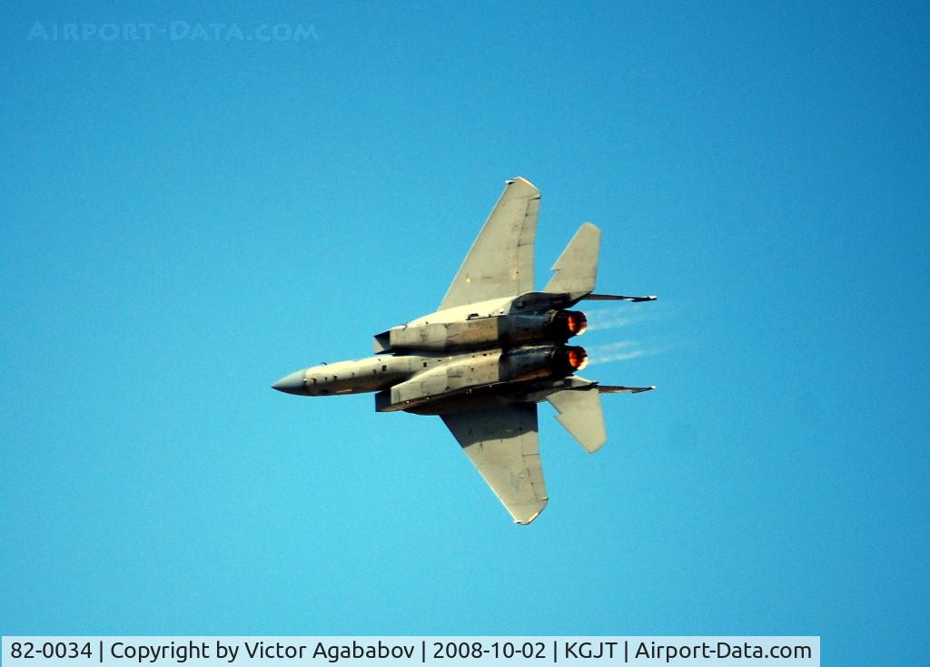 82-0034, 1982 McDonnell Douglas F-15C Eagle C/N 0850/C265, At Grand Junction Airshow