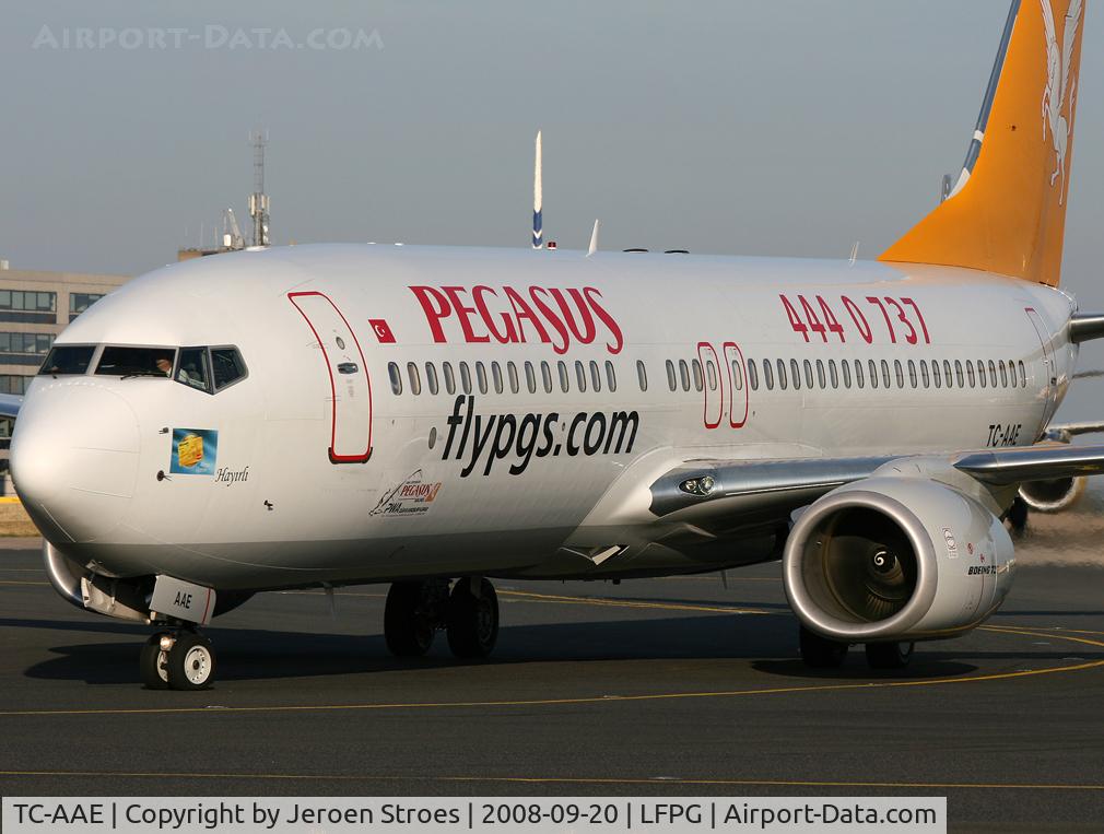 TC-AAE, 2007 Boeing 737-82R C/N 35700/2435, .