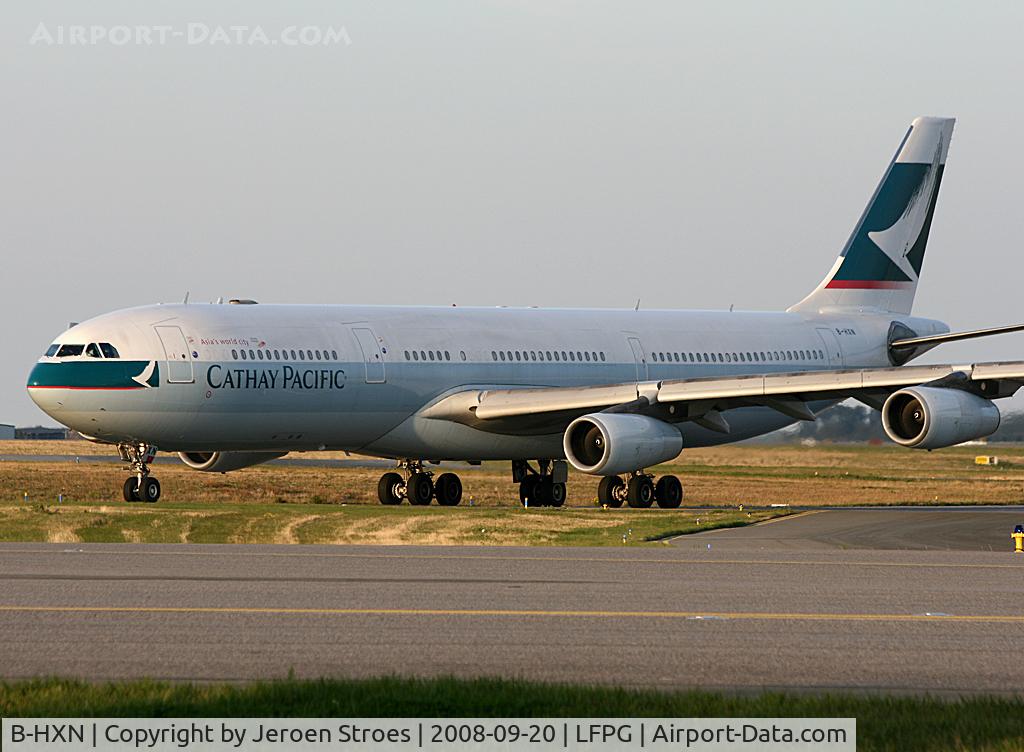 B-HXN, 1996 Airbus A340-313 C/N 126, .