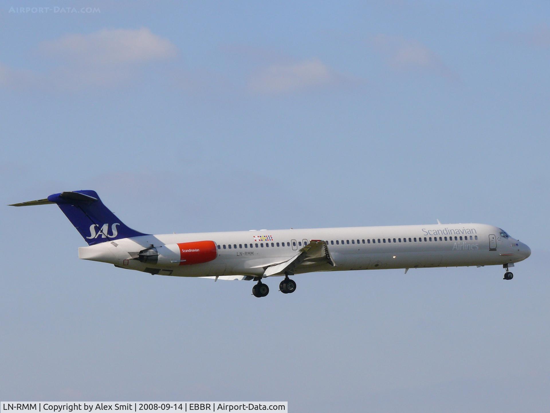 LN-RMM, 1991 McDonnell Douglas MD-81 (DC-9-81) C/N 53005, McDonnell Douglas MD81 LN-RMM SAS