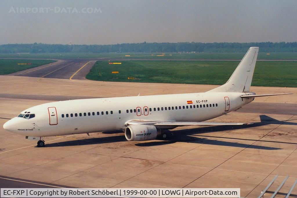 EC-FXP, 1991 Boeing 737-4Q8 C/N 24706, Flight to Spain