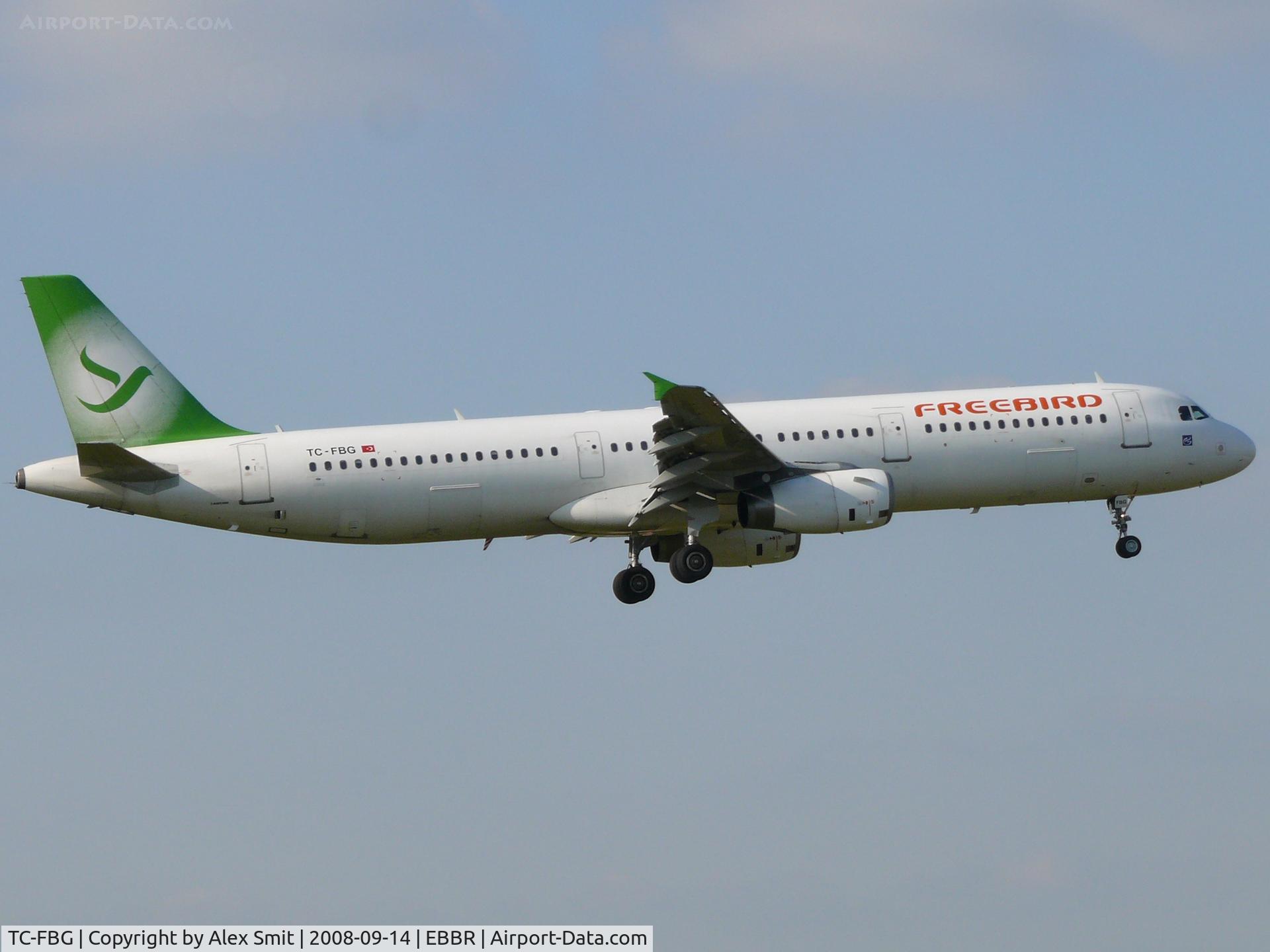 TC-FBG, 1998 Airbus A321-131 C/N 771, Airbus Industries A321-131 TC-FBG Freebird