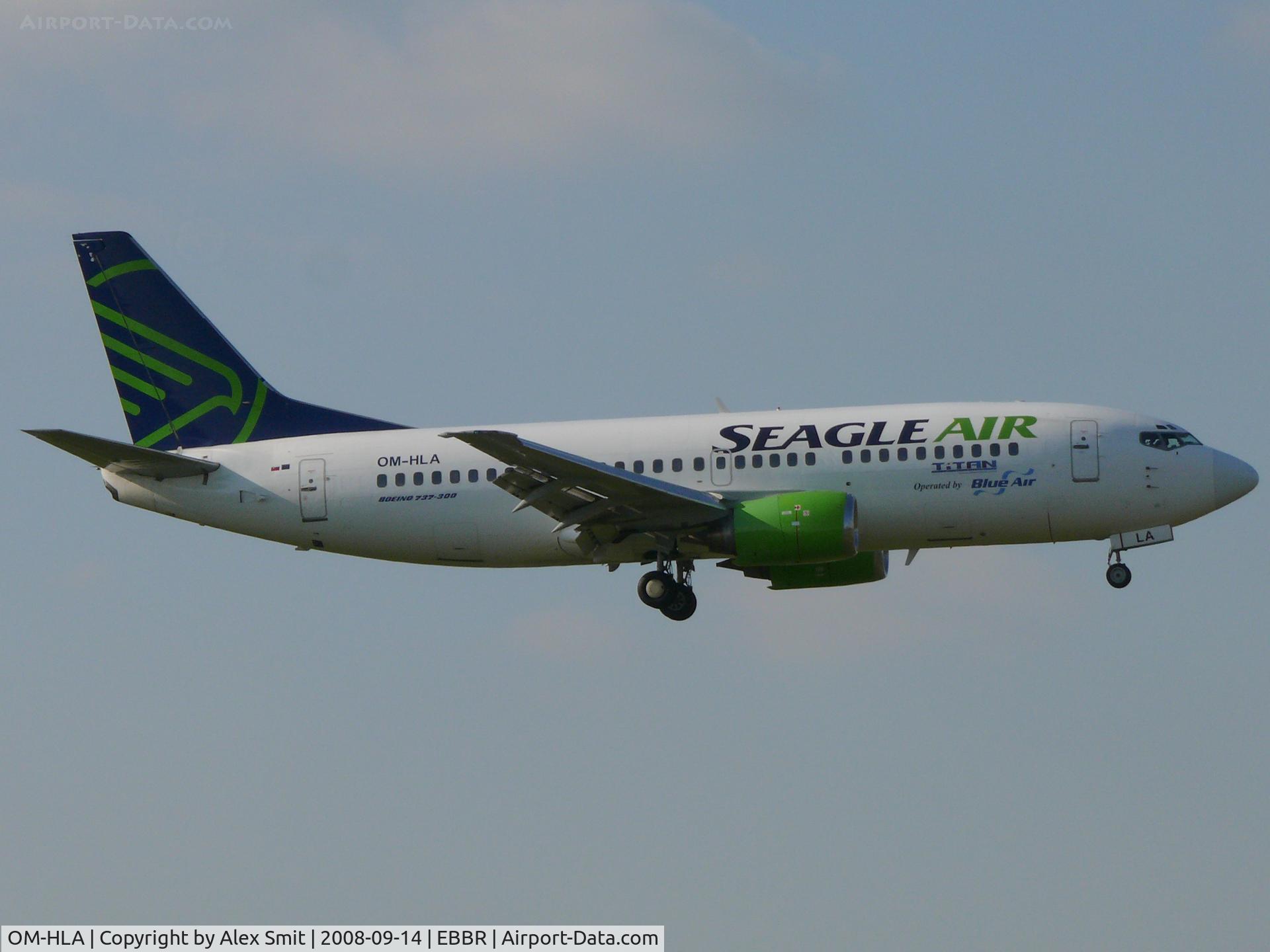 OM-HLA, 1987 Boeing 737-329 C/N 23773, Boeing B737-329 Seagle Air