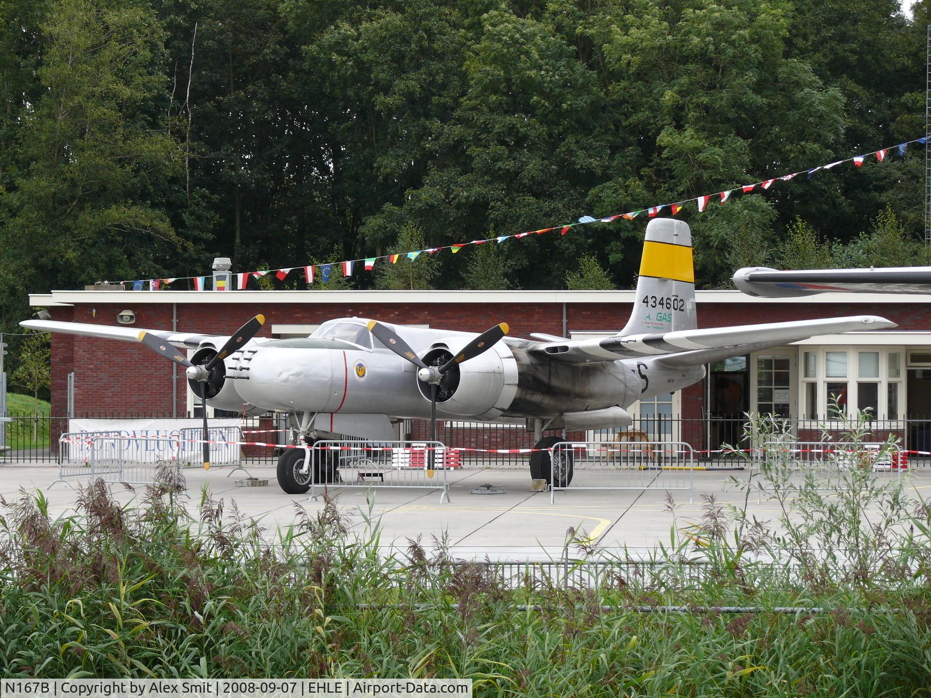 N167B, 1944 Douglas A-26B Invader C/N 27881, Douglas A-26B Invader N167B/434602Scandinavian Historic Flight