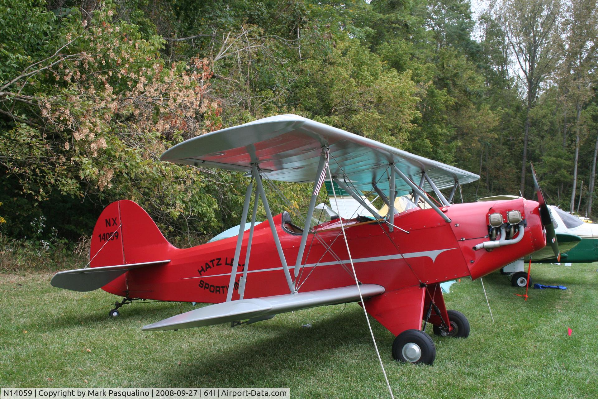 N14059, 1987 Hatz LB-1 C/N 185, Hatz LB-1