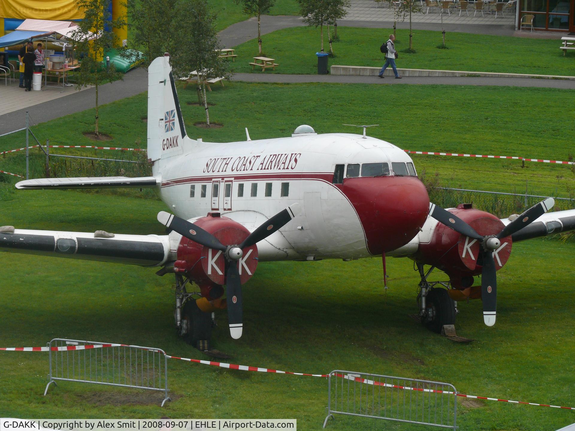 G-DAKK, 1942 Douglas DC-3C-S1C3G (C-47A) C/N 9798, Douglas DC-3C Dakota G-DAKK South Coast Airways