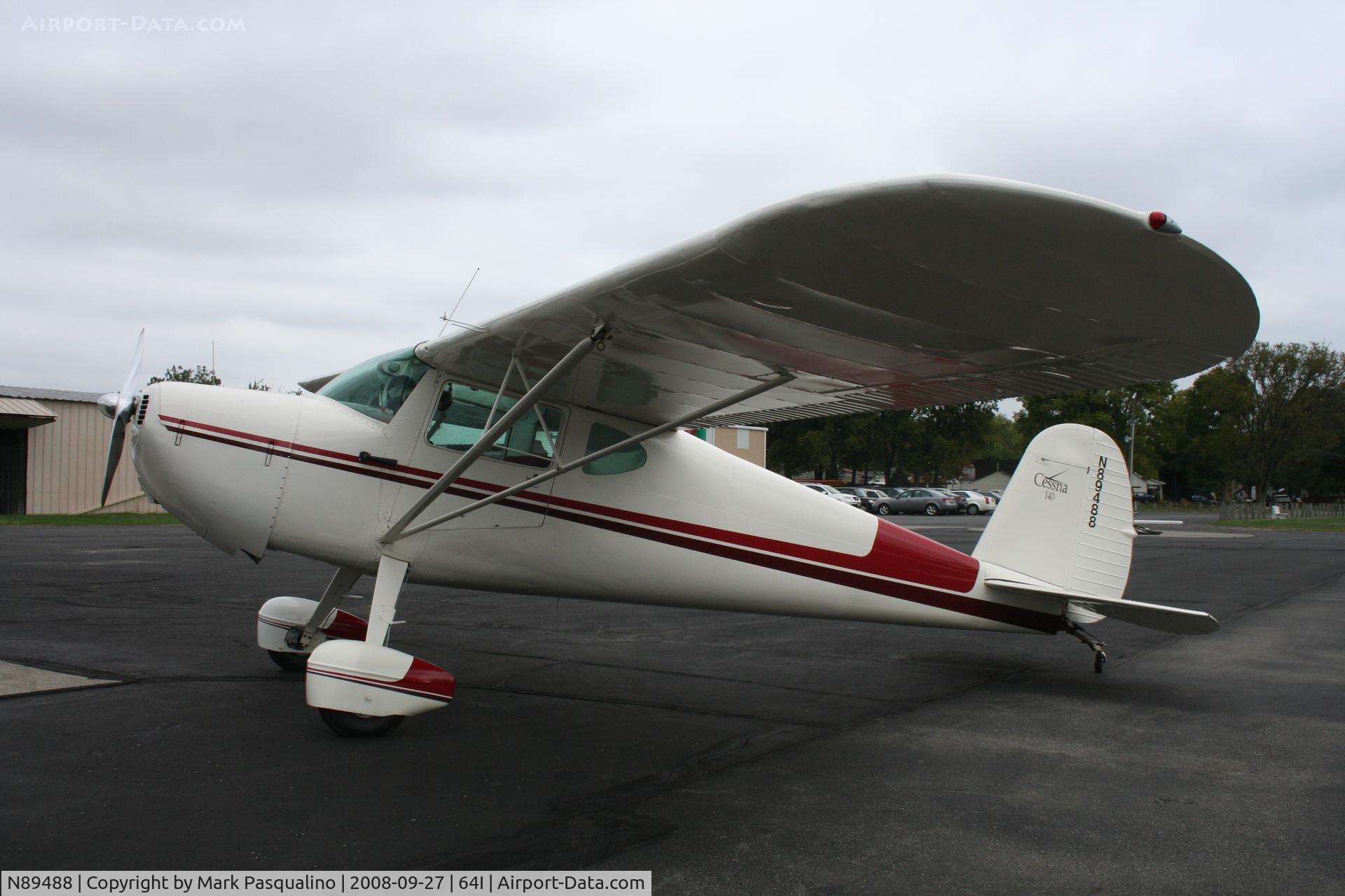 N89488, 1946 Cessna 140 C/N 8520, Cessna 140