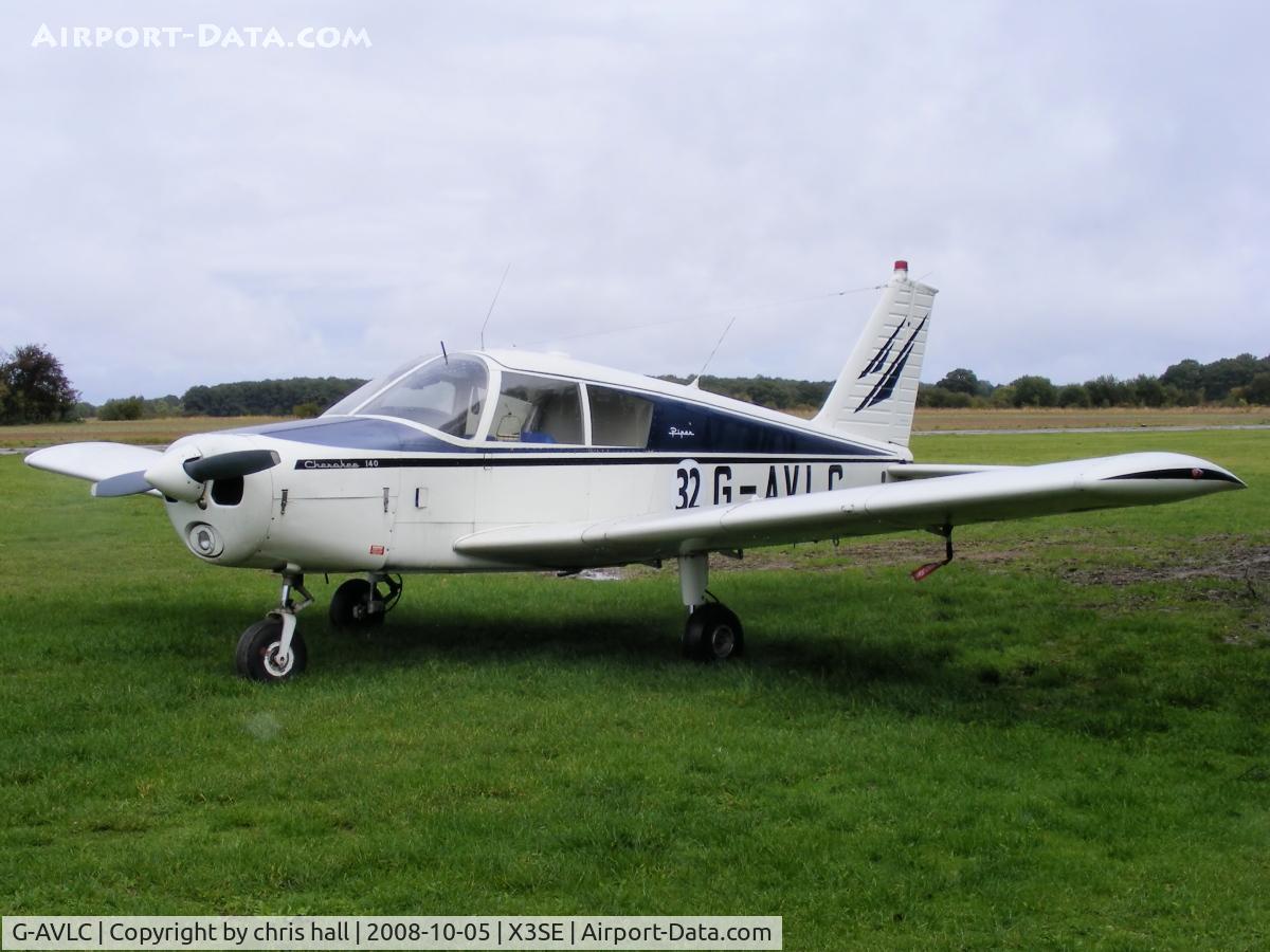 G-AVLC, 1967 Piper PA-28-140 Cherokee C/N 28-23178, Spanhoe Lodge