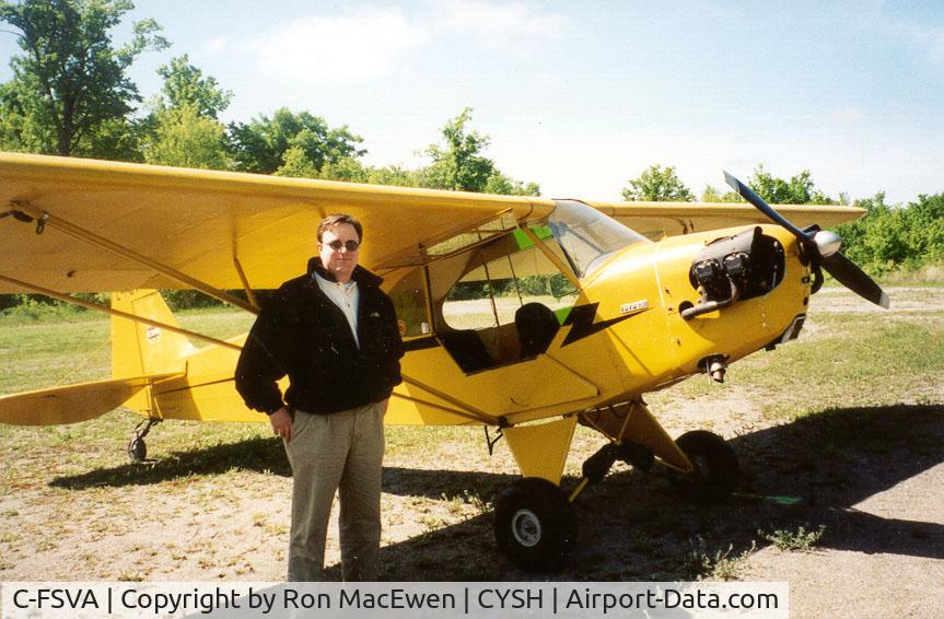 C-FSVA, 1946 Piper J3C-65 Cub Cub C/N 17431, Rich and Cub