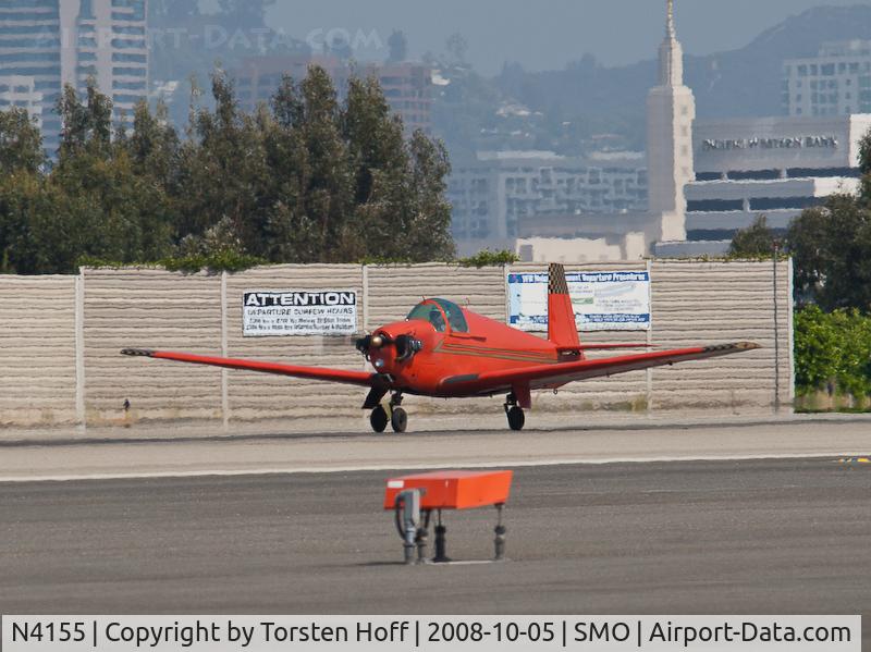 N4155, 1955 Mooney M-18C C/N 321, N4155 departing on RWY 21
