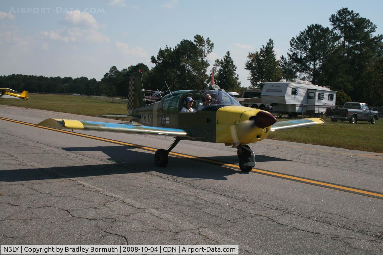 N3LY, 1973 Grumman American AA-1B Trainer C/N AA1B-0287, Taken during the 2008 VAA Chapter 3 Fly-In at Camden, SC.