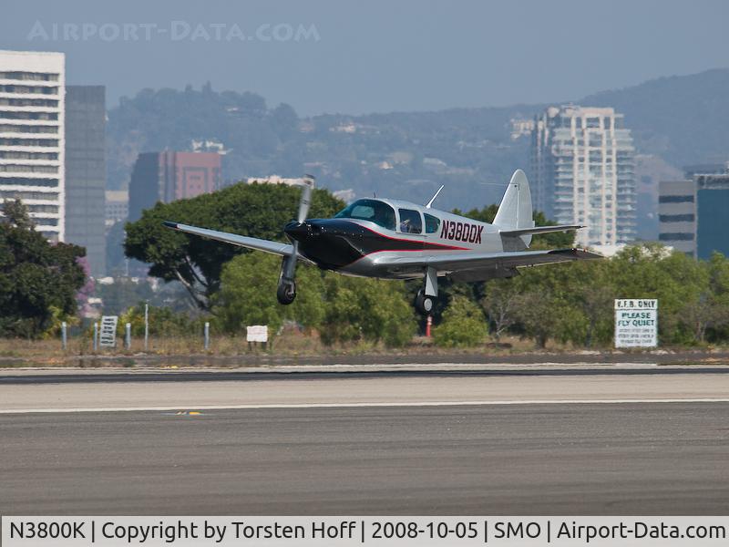 N3800K, 1946 Globe GC-1B Swift C/N 1493, N3800K arriving on RWY 21