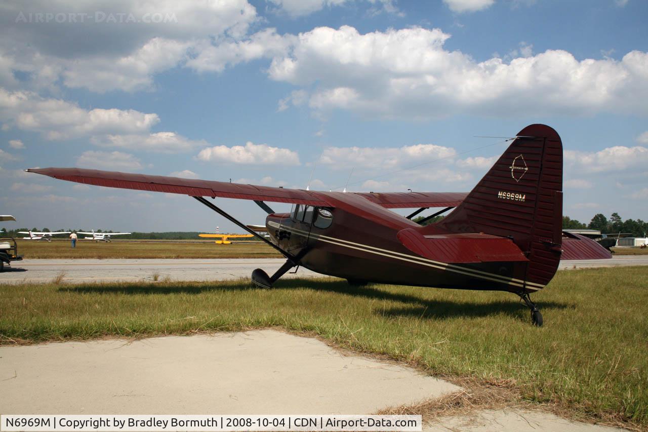 N6969M, 1949 Stinson 108-3 Voyager C/N 108-4969, Taken during the 2008 VAA Chapter 3 Fly-In at Camden, SC.