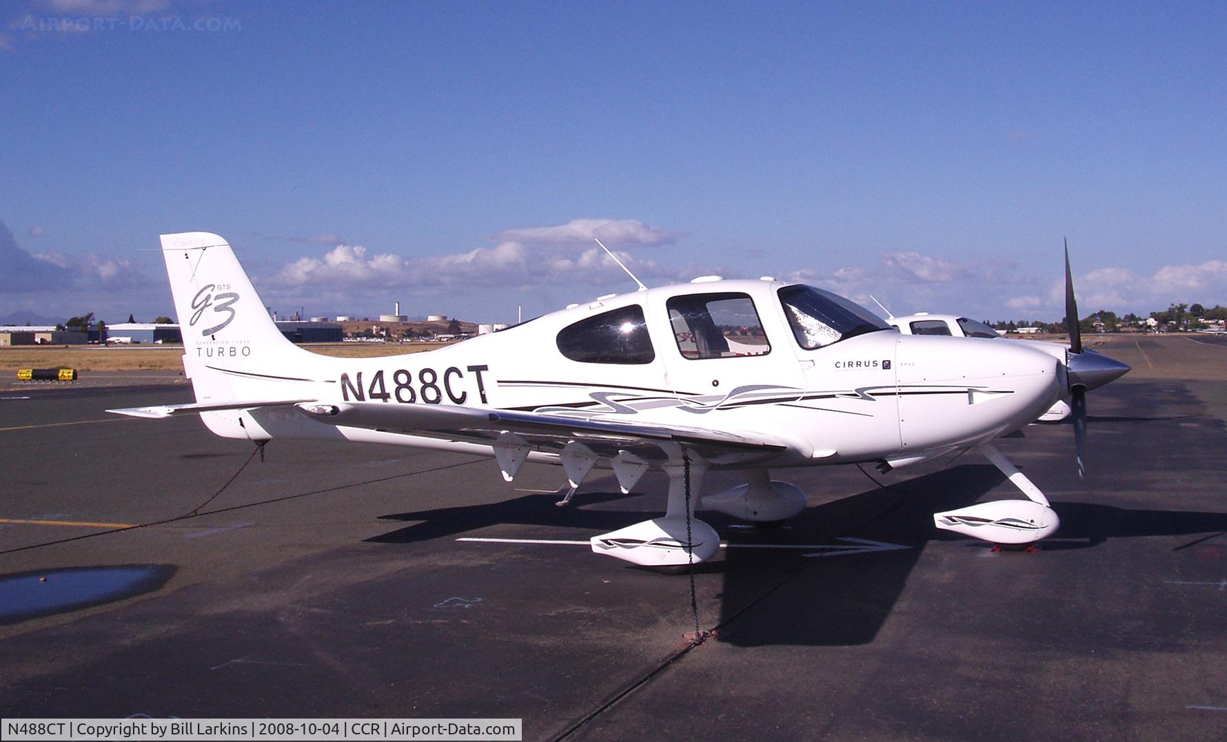 N488CT, 2007 Cirrus SR22 G3 GTS Turbo C/N 2742, In for pilot program