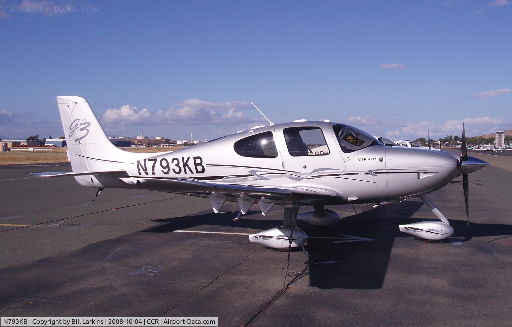 N793KB, 2007 Cirrus SR22 C/N 2749, Right side
