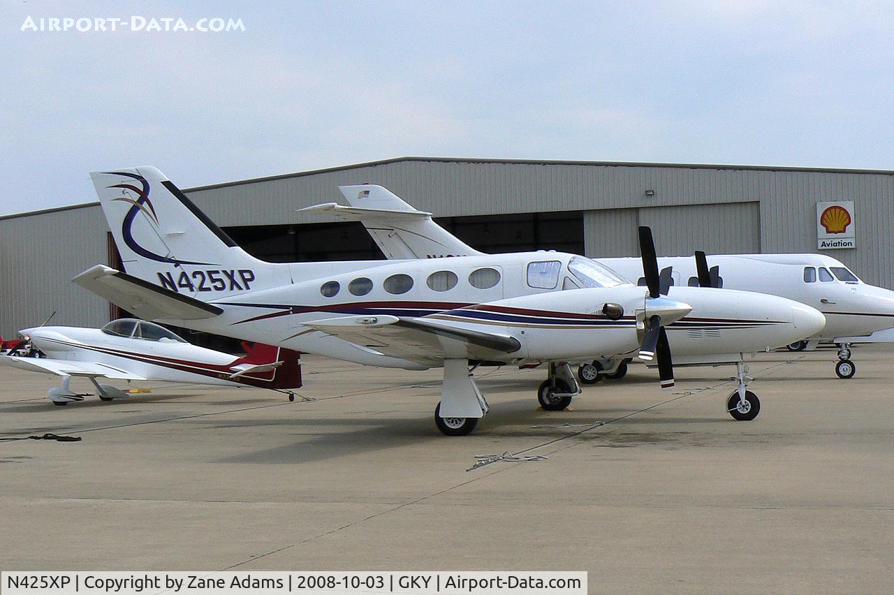 N425XP, 1981 Cessna 425 C/N 425-0064, At Arlington Municipal
