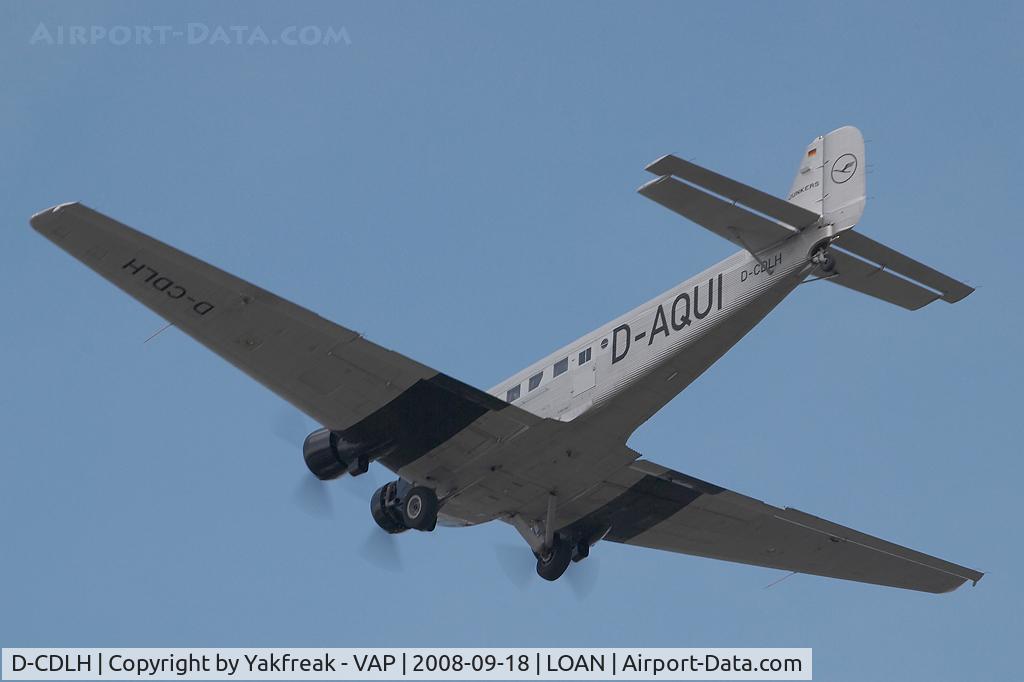 D-CDLH, 1936 Junkers Ju-52/3m C/N 130714, Lufhansa Junkers 52