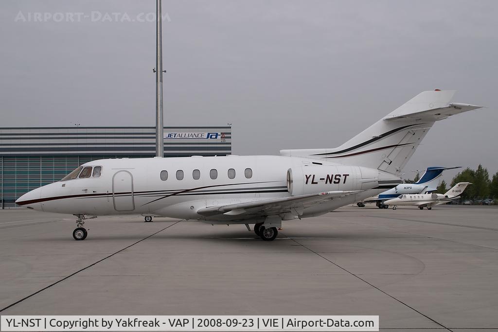 YL-NST, 1999 Raytheon Hawker 800XP C/N 258424, Bae 125