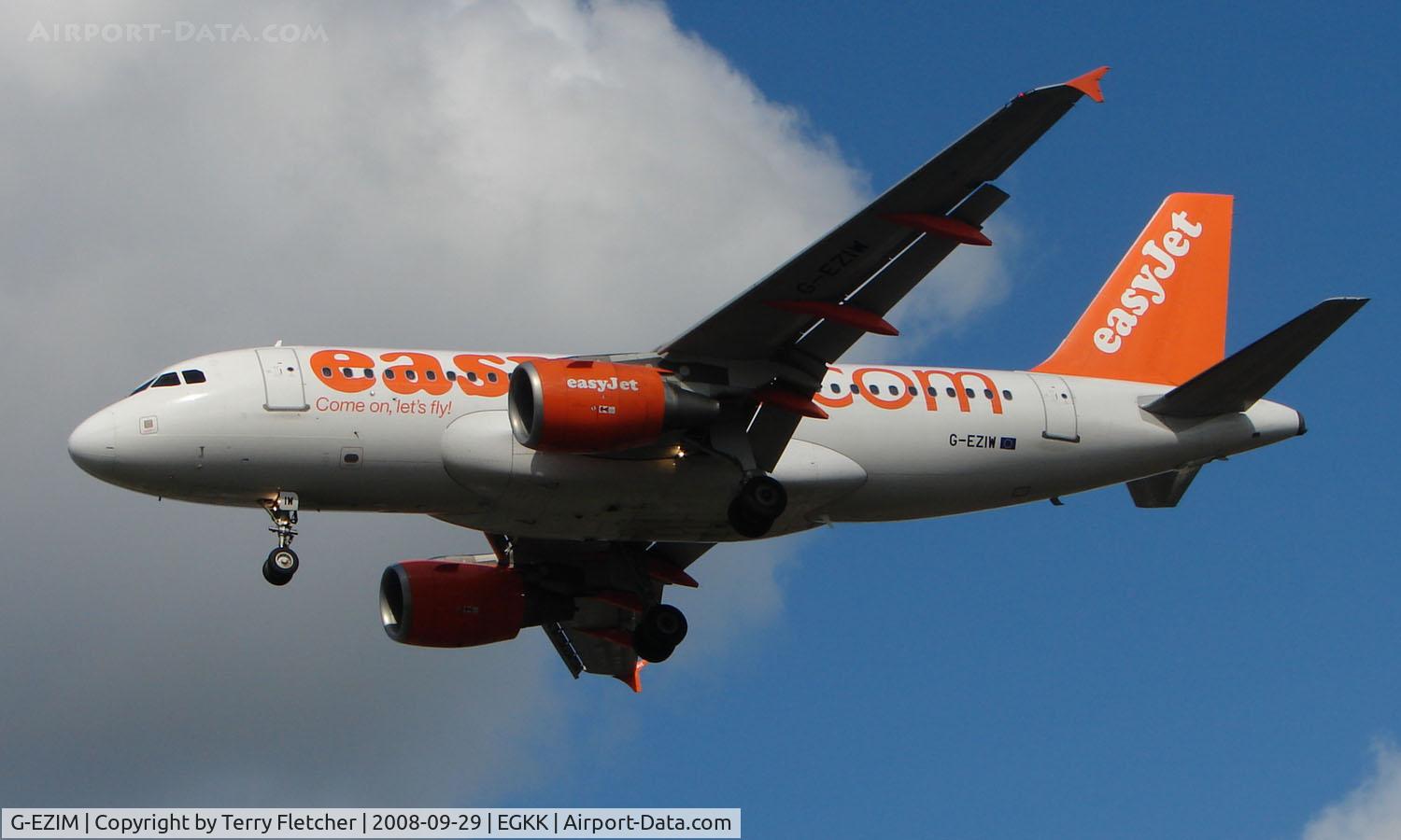 G-EZIM, 2005 Airbus A319-111 C/N 2495, Easyjet A319  at London Gatwick