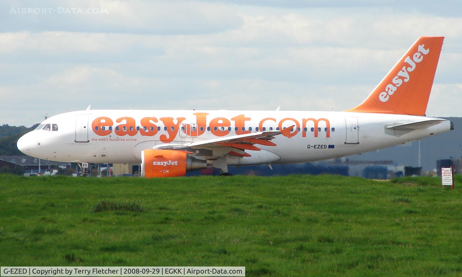 G-EZED, 2004 Airbus A319-111 C/N 2170, Easyjet A319  at London Gatwick