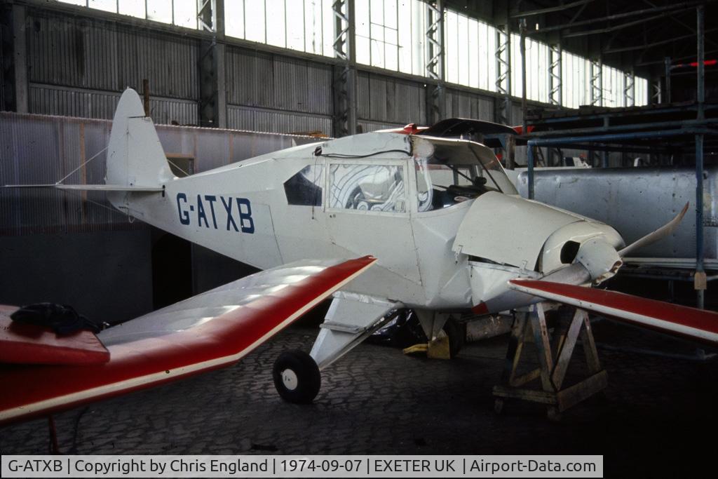 G-ATXB, 1957 Piper PA-22-150 Tri-Pacer C/N 22-5616, damaged after a landing accident