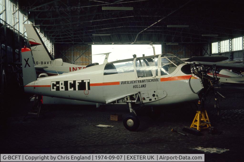G-BCFT, 1962 Saab 91D Safir C/N 91-435, SAAB 91D Safir G-BCFT shortly after arrival from Holland