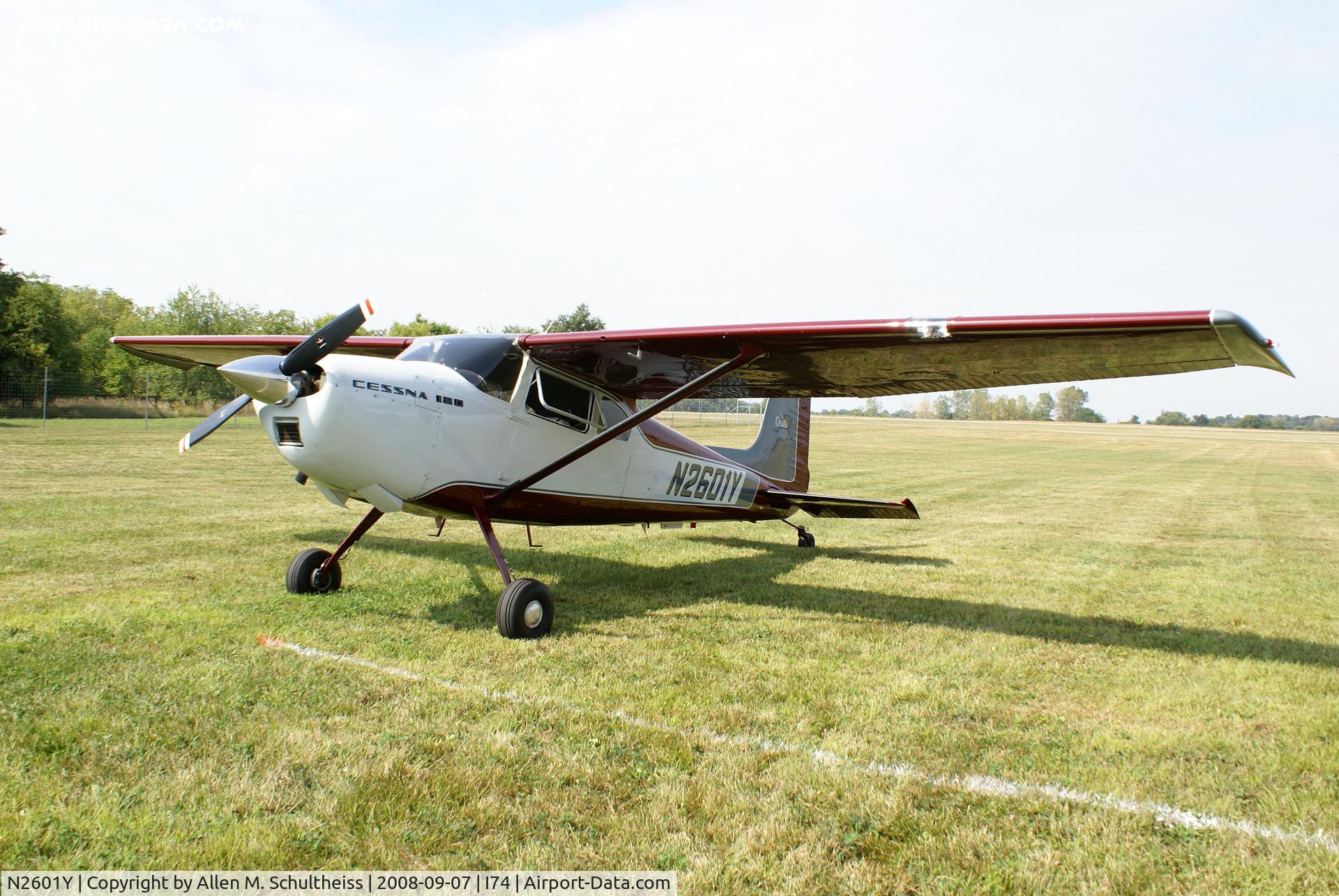 N2601Y, 1962 Cessna 180E C/N 18051101, Shot at Grimes Field, Urbana, Ohio