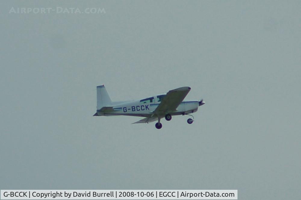 G-BCCK, 1974 Grumman American AA-5 Traveler C/N AA5-0547, Grumman AA-5 - Taking Off