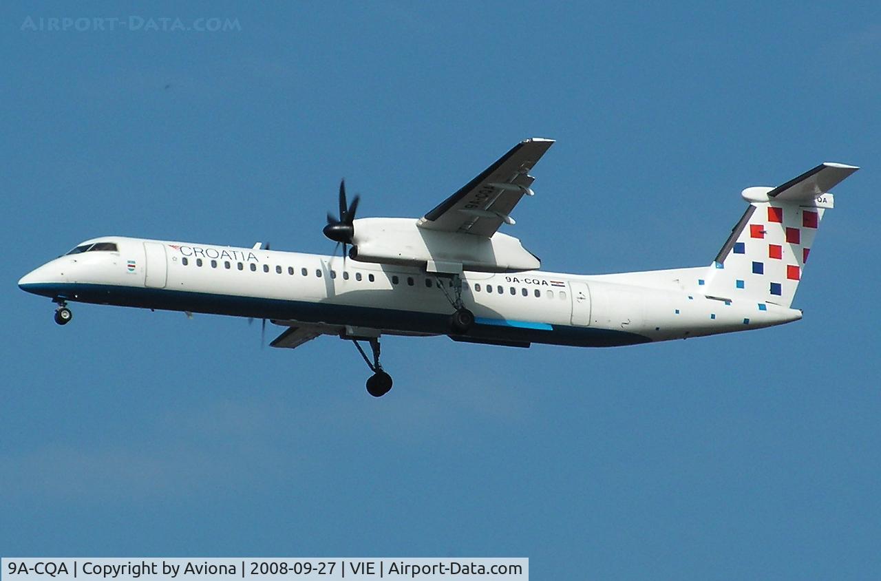 9A-CQA, 2008 De Havilland Canada DHC-8-402Q Dash 8 C/N 4205, Croatia Airlines De Havilland Canada DHC-8-402Q Dash 8
