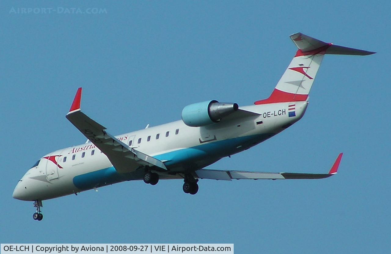 OE-LCH, 1996 Canadair CRJ-200LR (CL-600-2B19) C/N 7110, Austrian arrows Canadair Regional Jet CRJ200LR
