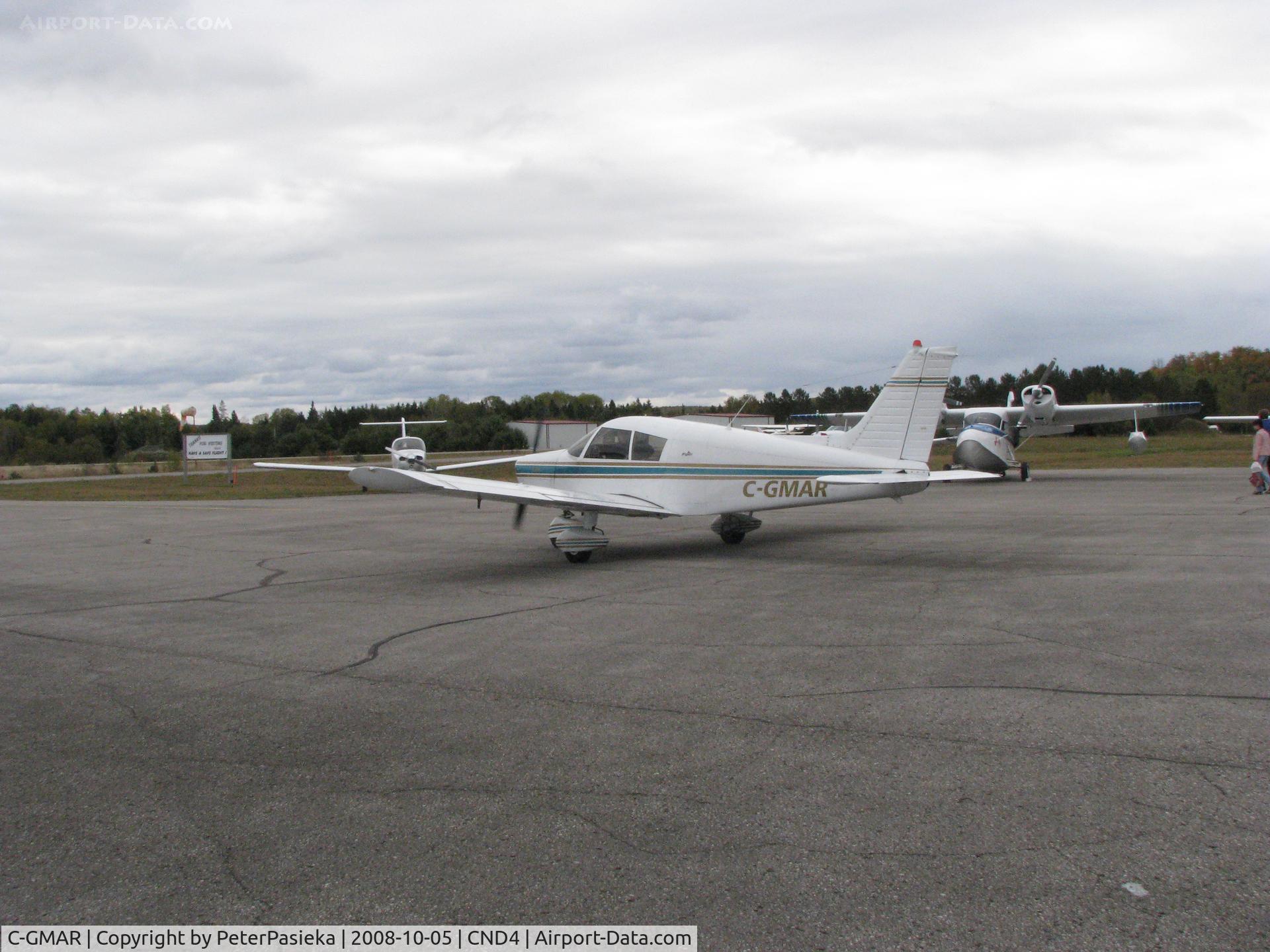 C-GMAR, 1972 Piper PA-28-140 Cherokee Cruiser C/N 28-7225122, @ Haliburton/Stanhope Muni Airport, Ontario Canada. Fall Colours Fly-in 2008