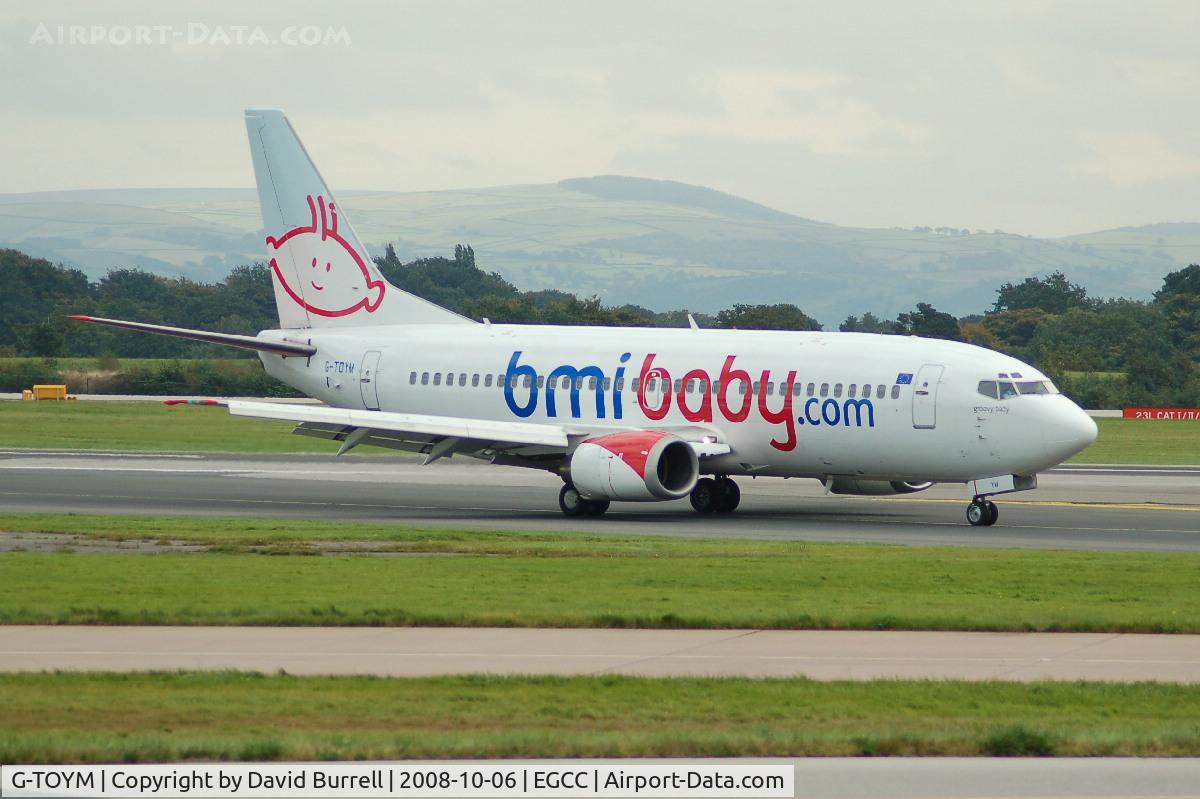 G-TOYM, 1998 Boeing 737-36Q C/N 29141, BMI baby - Taxiing