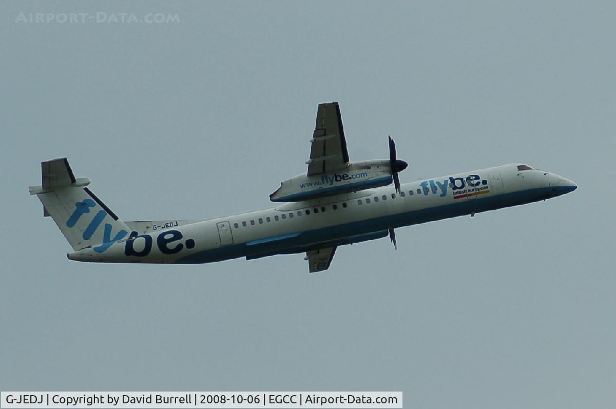 G-JEDJ, 2002 De Havilland Canada DHC-8-402Q Dash 8 C/N 4058, Flybe - Taking Off
