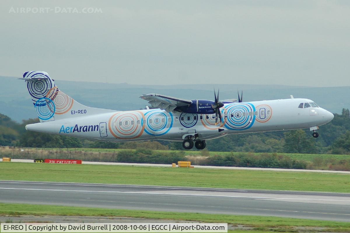 EI-REO, 2008 ATR 72-212A C/N 787, Aer Arann - Taking Off