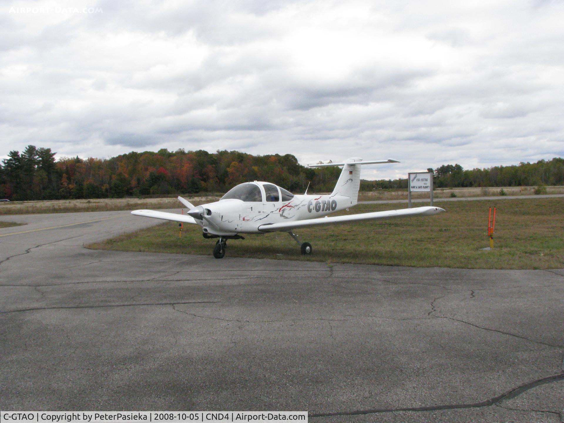 C-GTAO, 1979 Piper PA-38-112 Tomahawk Tomahawk C/N 38-79A1002, @ Haliburton/Stanhope Muni Airport, Ontario Canada. Fall Colours Fly-in 2008