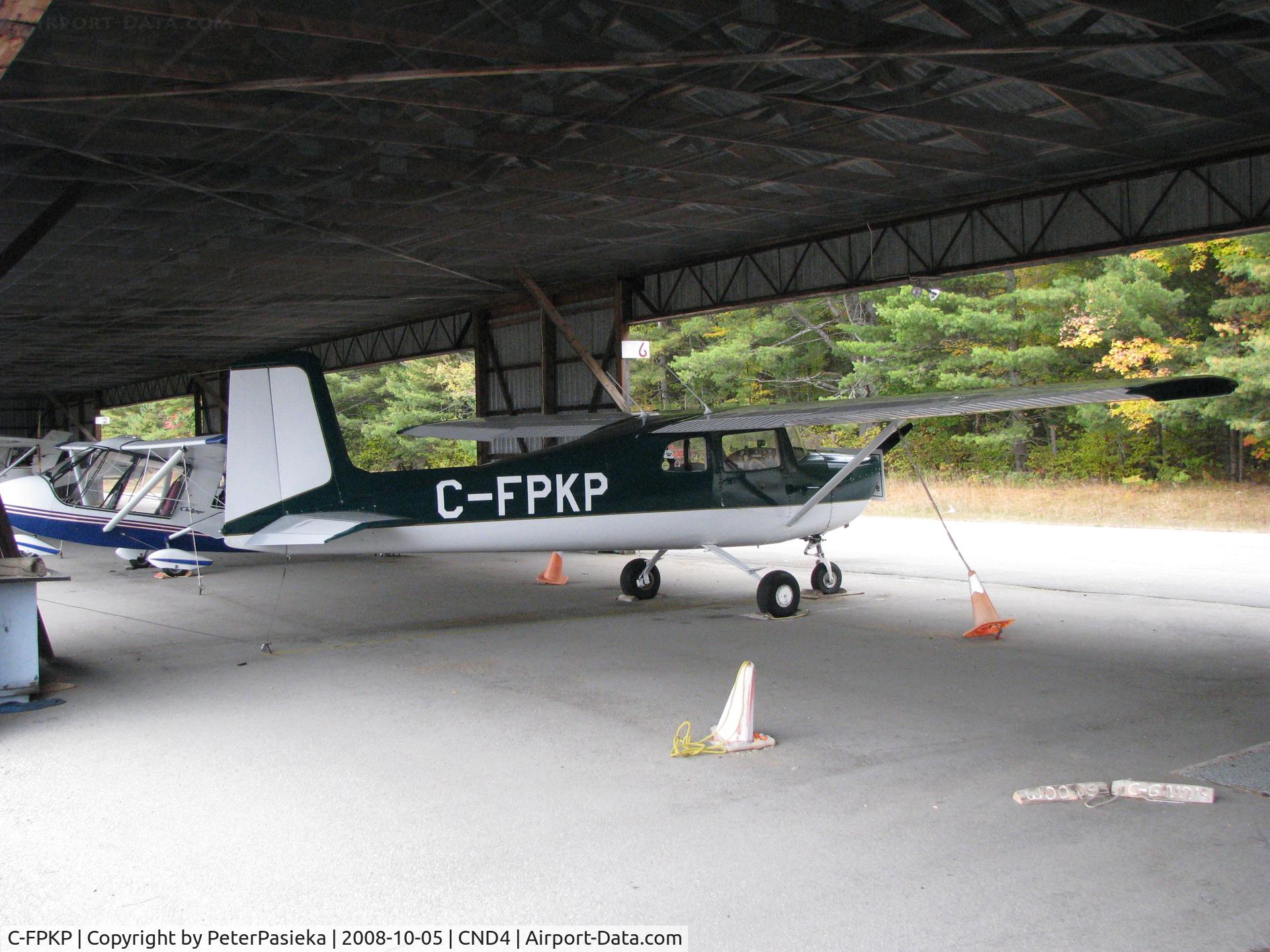 C-FPKP, 1963 Cessna 150C C/N 15059996, @ Haliburton/Stanhope Muni Airport, Ontario Canada. Fall Colours Fly-in 2008