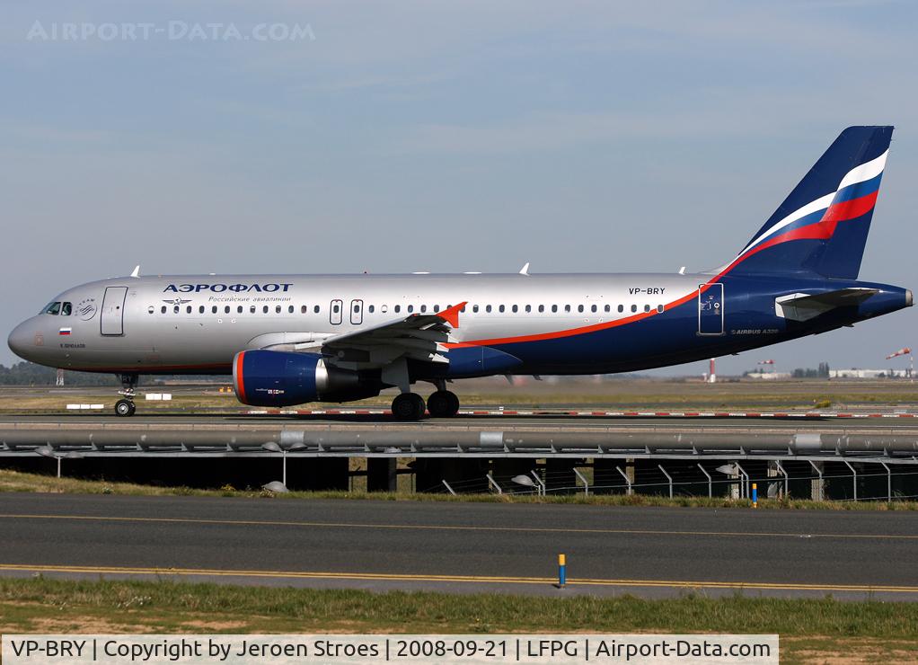 VP-BRY, 2007 Airbus A320-214 C/N 3052, .
