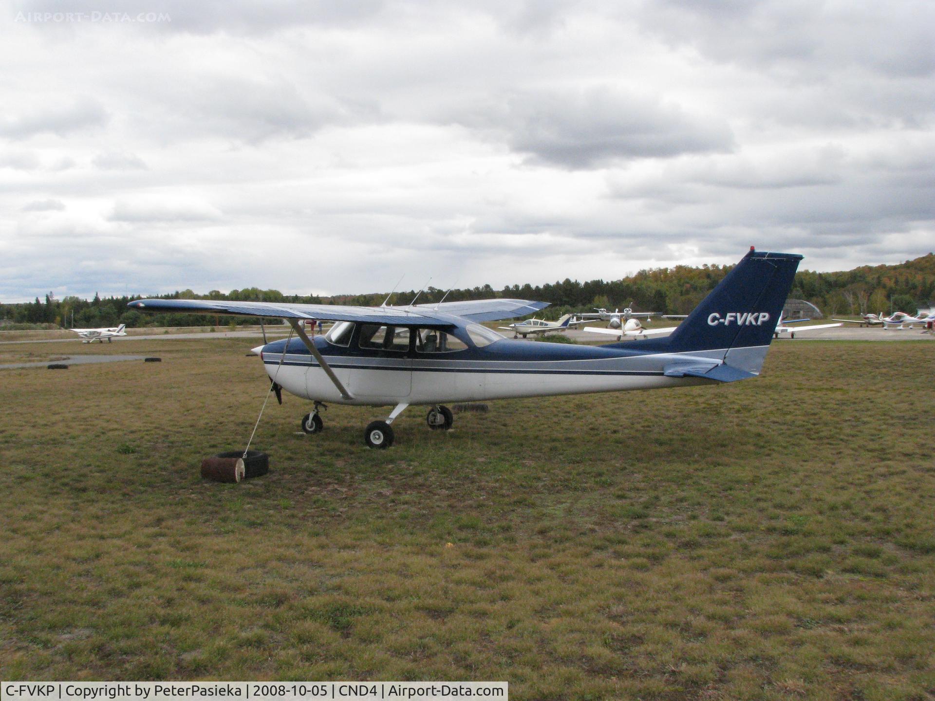 C-FVKP, 1967 Cessna 172H C/N 17256170, @ Haliburton/Stanhope Muni Airport, Ontario Canada. Fall Colours Fly-in 2008