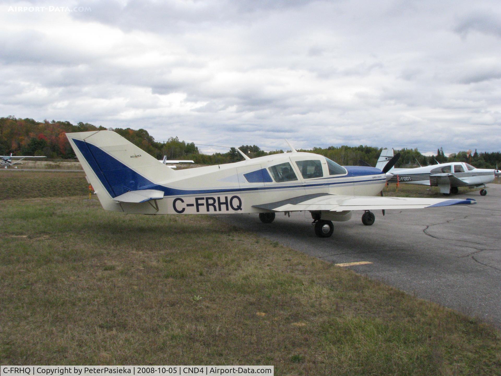 C-FRHQ, 1976 Bellanca 17-30A Viking C/N 76-30841, @ Haliburton/Stanhope Muni Airport, Ontario Canada. Fall Colours Fly-in 2008