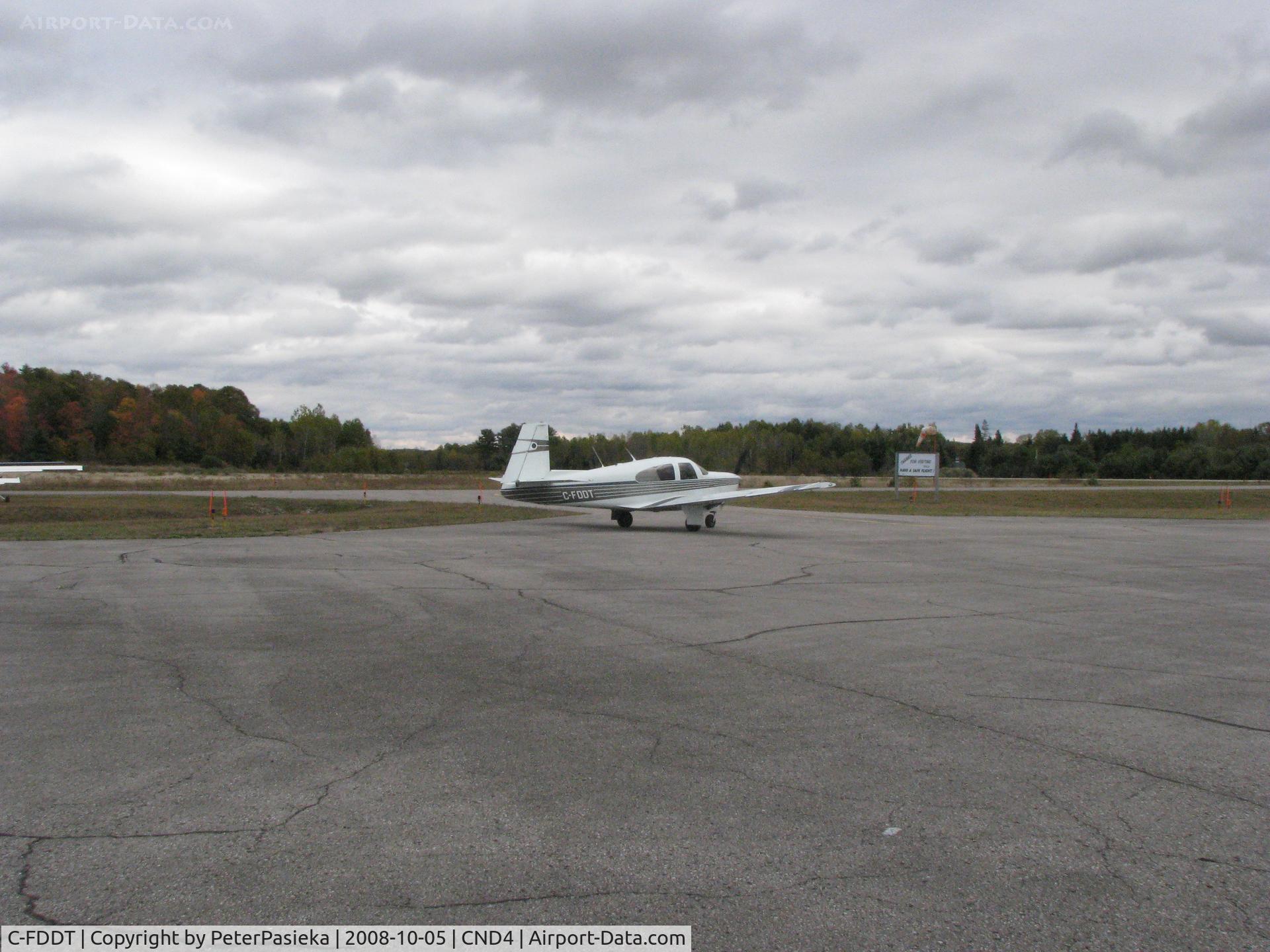 C-FDDT, 1964 Mooney M20E C/N 178, @ Haliburton/Stanhope Muni Airport, Ontario Canada. Fall Colours Fly-in 2008