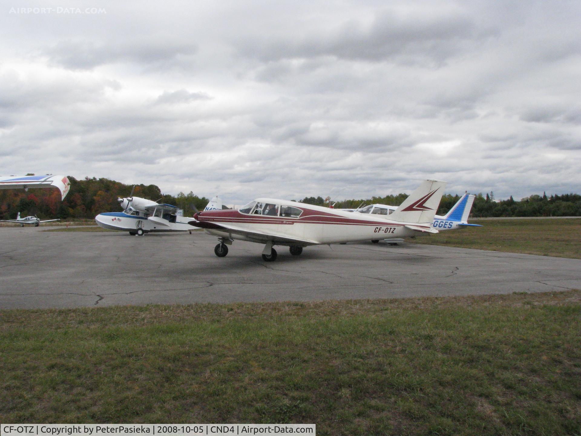 CF-OTZ, 1962 Piper PA-24-180 Comanche Comanche C/N 24-3365, @ Haliburton/Stanhope Muni Airport, Ontario Canada. Fall Colours Fly-in 2008