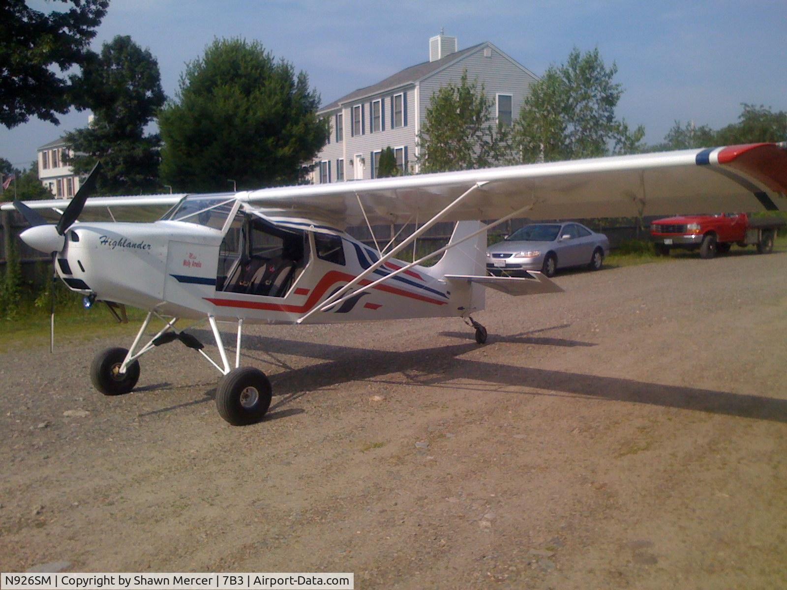 N926SM, 2006 Just Aircraft Highlander C/N JAESC0093, Just Aircraft Highlander